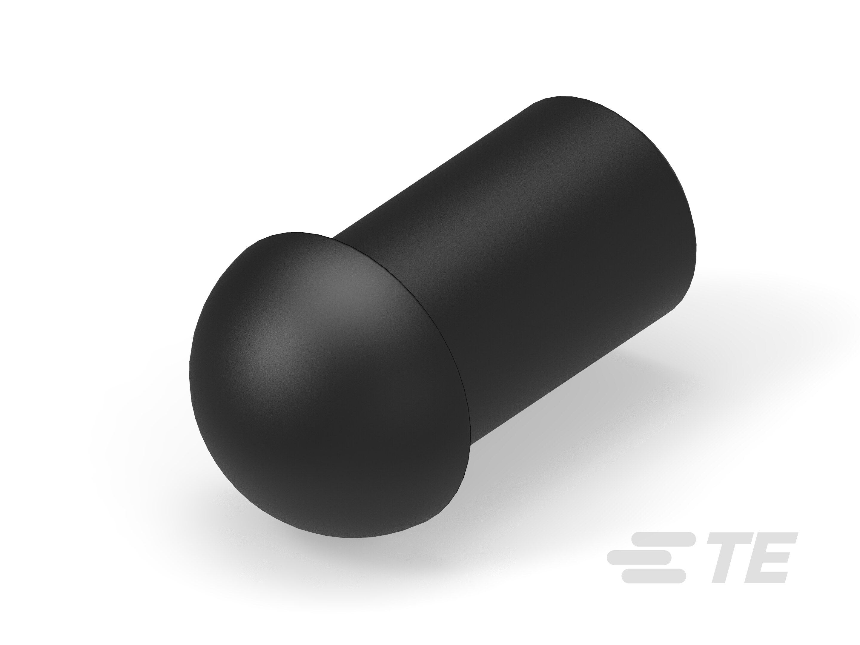 Te Entrelec - Bouchon dôme EP-DOP en polyamide, taille 11, diam. 8, Noir