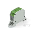 Te Entrelec - Bloc de jonction de puissance compact unipolaire, section 50 mm², gris/vert