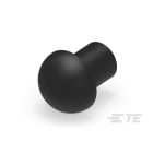 Te Entrelec - Bouchon dôme EP-DOP en polyamide, taille 18, diam. 11, Noir