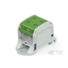 Te Entrelec - Bloc de jonction de puissance compact bipolaire, section 50 mm², gris/vert