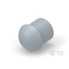 Te Entrelec - Bouchon dôme EP-DOP en polyamide, taille 20, diam. 16,4, Gris