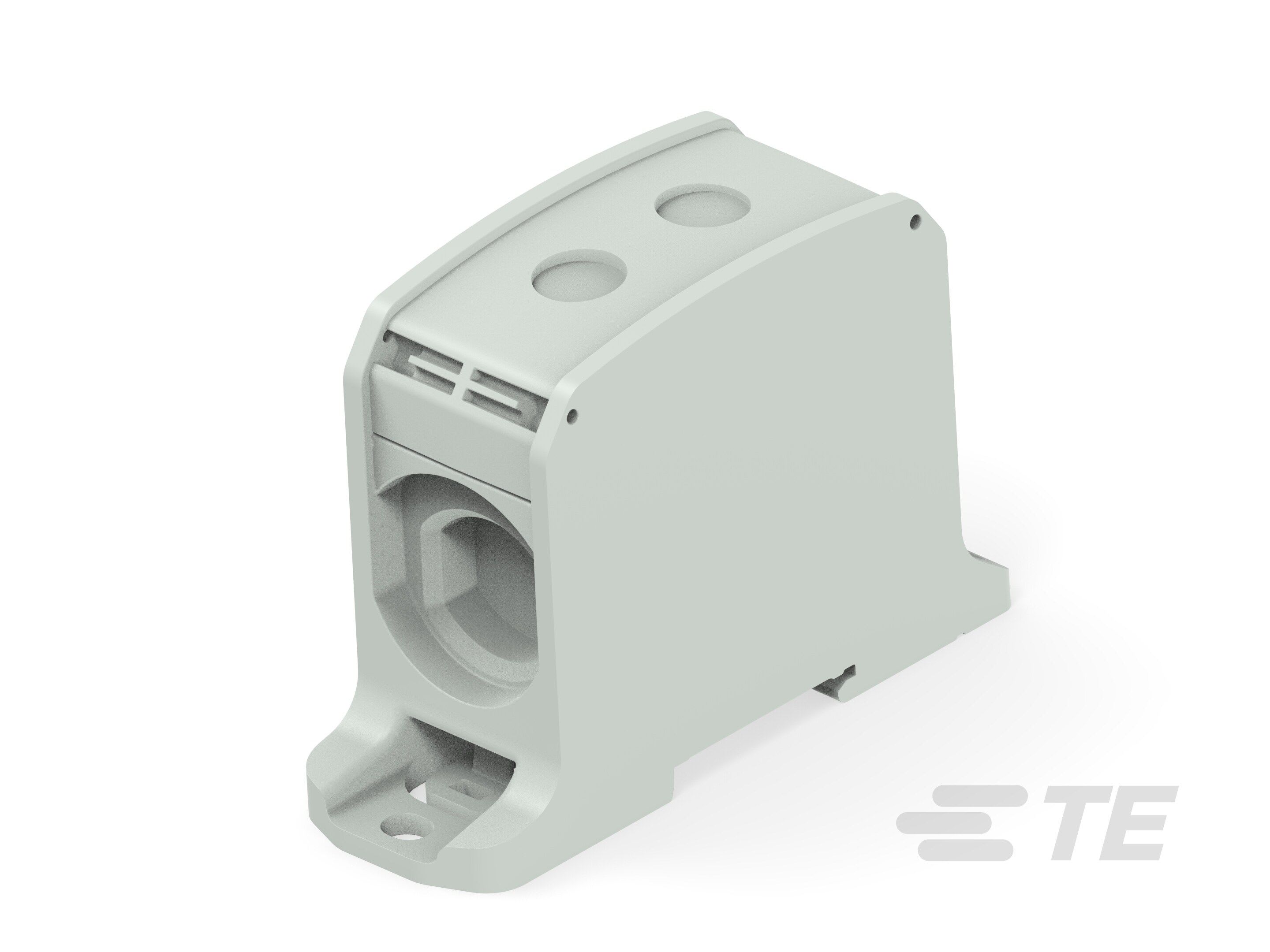Te Entrelec - Bloc de jonction de puissance compact unipolaire, section 185 mm², gris