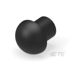 Te Entrelec - Bouchon dôme EP-DOP en polyamide, taille 22, diam. 14, Noir