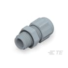 Te Entrelec - Presse-étoupe (sans contre-écrou), filetage métrique, polyamide, gris (Taille A)