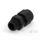 Te Entrelec - Presse-étoupe (sans contre-écrou), filetage métrique, polyamide, noir (Taille C)