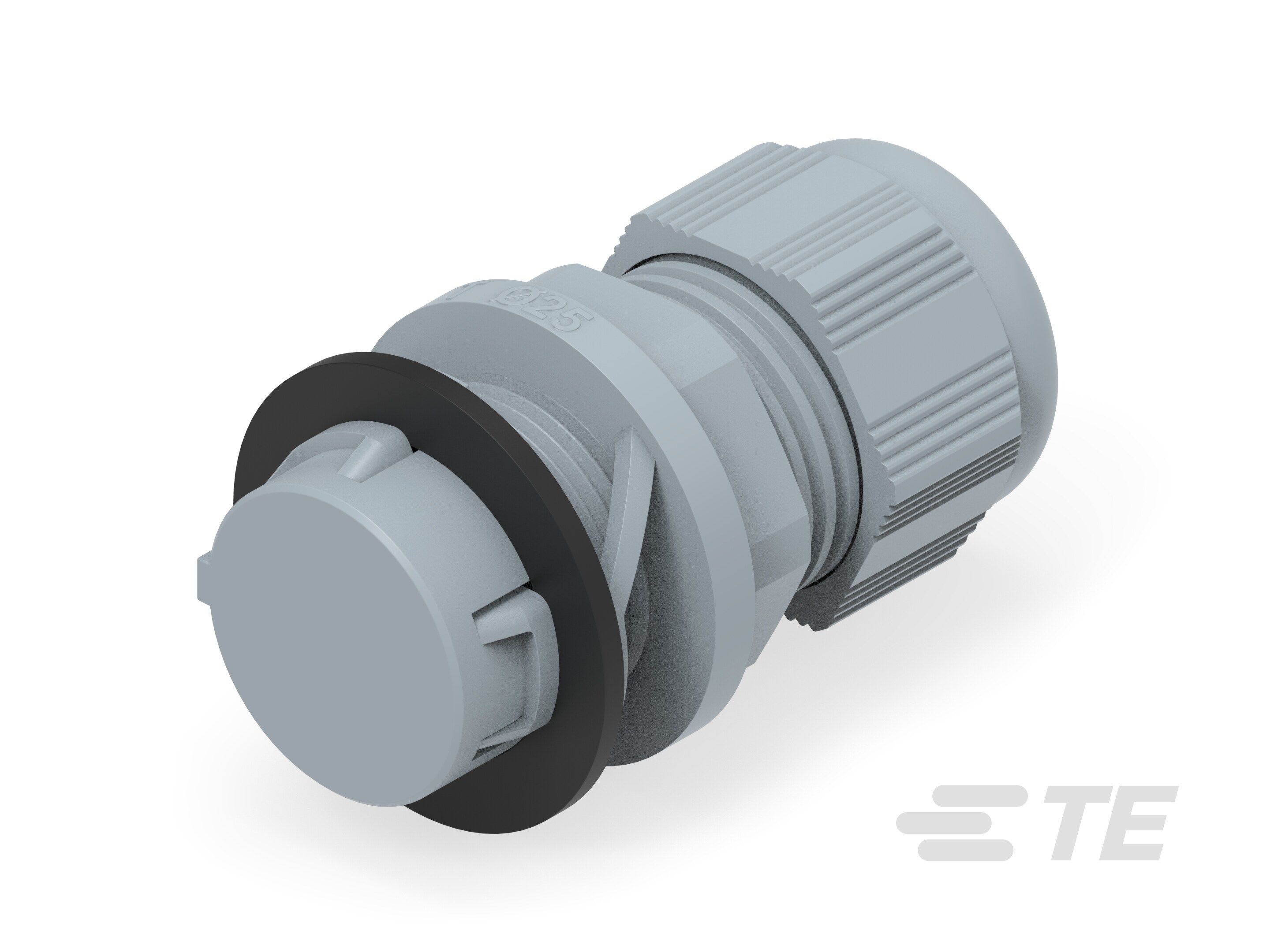 Te Entrelec - Presse-étoupe, snap-in (insertion directe), polyamide, gris (Taille A)