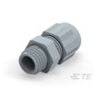Te Entrelec - Presse-étoupe (sans contre-écrou), filetage métrique, polyamide, gris (Taille E)
