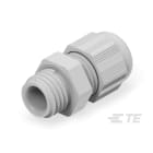 Te Entrelec - Presse-étoupe (sans contre-écrou), filetage métrique, polyamide, gris (Taille D)