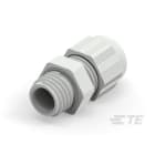 Te Entrelec - Presse-étoupe (sans contre-écrou), filetage métrique, polyamide, gris (Taille F)