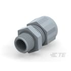 Te Entrelec - Presse-étoupe (sans contre-écrou), filetage métrique, polyamide, gris (Taille A)