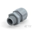 Te Entrelec - Presse-étoupe (sans contre-écrou), filetage métrique, polyamide, gris (Taille B)