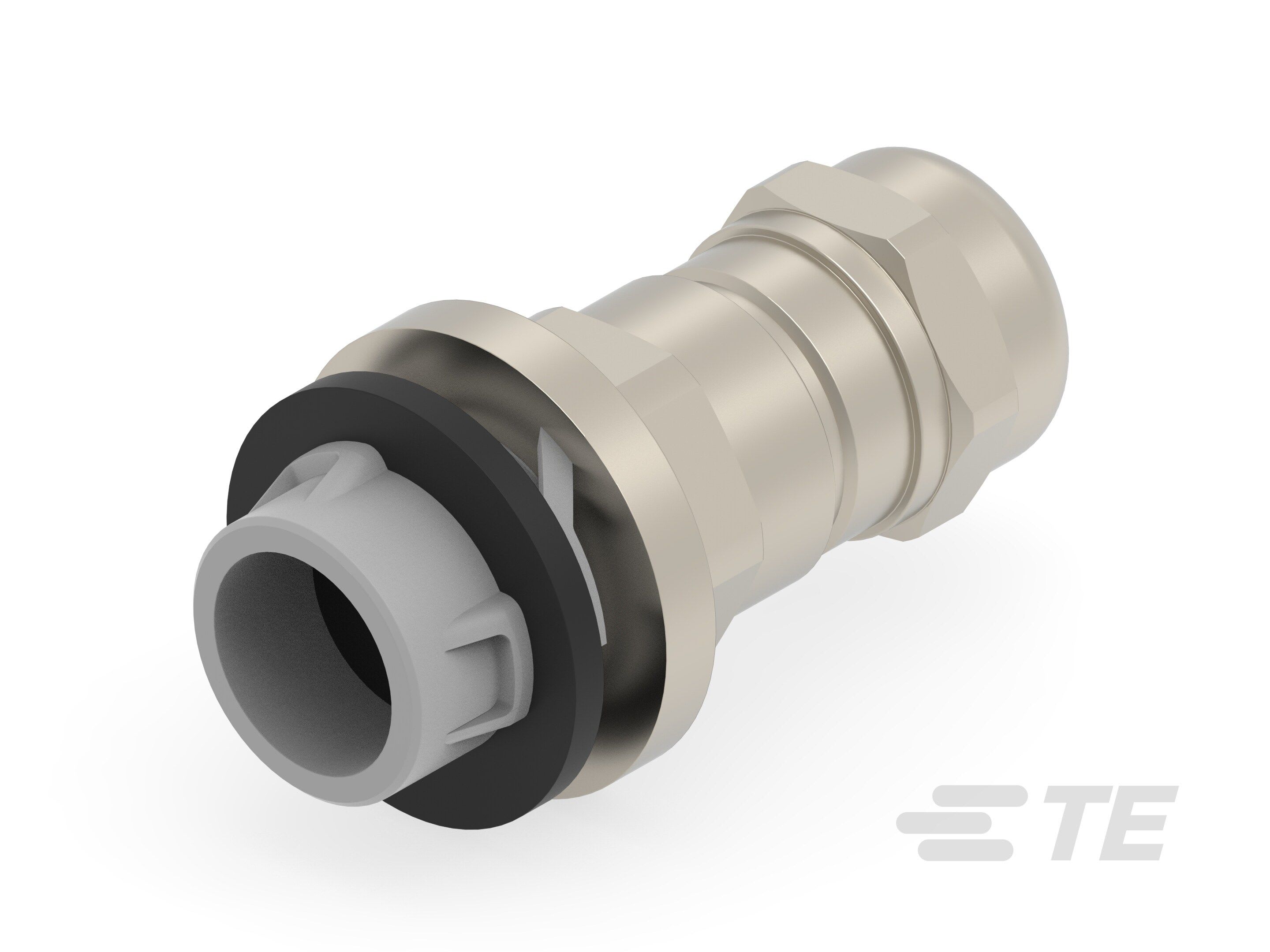 Te Entrelec - Presse-étoupe, snap-in, laiton nickelé (Taille C)