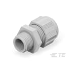 Te Entrelec - Presse-étoupe (sans contre-écrou), filetage métrique, polyamide, gris (Taille D)