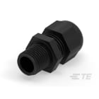 Te Entrelec - Presse-étoupe (sans contre-écrou), filetage métrique, polyamide, noir (Taille H)