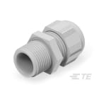 Te Entrelec - Presse-étoupe (sans contre-écrou), filetage métrique, polyamide, gris (Taille B)