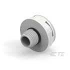 Te Entrelec - Bouchons de ventilation, filetage métrique, polyamide, gris c.