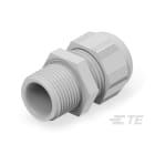 Te Entrelec - Presse-étoupe (sans contre-écrou), filetage métrique, polyamide, gris (Taille D)