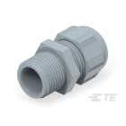 Te Entrelec - Presse-étoupe (sans contre-écrou), filetage métrique, polyamide, gris (Taille B)