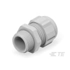 Te Entrelec - Presse-étoupe (sans contre-écrou), filetage métrique, polyamide, gris (Taille G)