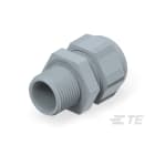 Te Entrelec - Presse-étoupe (sans contre-écrou), filetage métrique, polyamide, gris (Taille I)