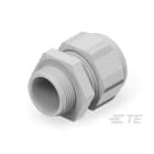 Te Entrelec - Presse-étoupe (sans contre-écrou), filetage métrique, polyamide, gris (Taille C)