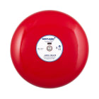 Moflash Signalling - Cloche rouge A8BM - 230Vca - 108dB - Gong 8 pouces en acier - IP66