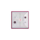 Moflash Signalling - Feu statique - SD40 - 35-85Vcc/ca - 25LED transparent - IP65- Lentille seulement