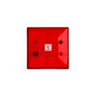 Moflash Signalling - Feu statique - SD40 - 85-230Vcc/ca - 25 LED rouge - IP65 - Lentille seulement