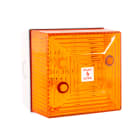 Moflash Signalling - Feu flash - FL40 - 115Vca - Xénon 5J orange - IP65 - Boitier arrière blanc
