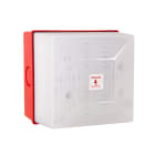 Moflash Signalling - Feu flash - FL40 - 48Vcc - Xénon 5J opale - IP65 - Boitier arrière rouge