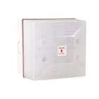 Moflash Signalling - Feu flash - FL40 - 24Vcc - Xénon 5J opale - IP65 - Boitier arrière blanc