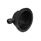 Moflash Signalling - Boitier d'encastrement noir et d'étanchéité pour buzzer FLE - IP65