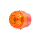 Moflash Signalling - Combiné sirène LED orange 105dB sécurité intrinsèque 24Vcc par barrière SI IP66