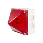 Moflash Signalling - Feu flash/statique LED700 - Rouge - 115-230Vcc/ca - 64 LED - IP66/67