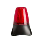 Moflash Signalling - Feu flash/statique combiné LEDA100 - Rouge - 115-230Vcc/ca - 8 LED - 80dB -IP65