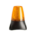 Moflash Signalling - Feu flash/statique LEDD100 - Orange - 115-230Vcc/ca - 8 LED IP65
