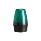 Moflash Signalling - Feu flash/statique LEDS100 - Vert - 115-230Vcc/ca - 8 LED - IP65 - Fix. goujon