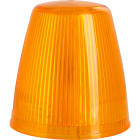 Moflash Signalling - Verrine/lentille - Orange - Pour balise/feu série 100 - pièce détachée