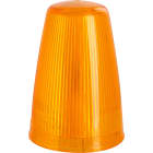 Moflash Signalling - Verrine/lentille - Orange - Pour balise/feu série 125 - pièce détachée