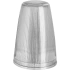 Moflash Signalling - Verrine/lentille - Transparente - Pour balise/feu série 125 - pièce détachée