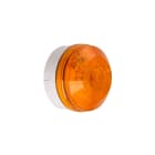 Moflash Signalling - Feu flash xénon X195 - Base compacte - Orange - 24Vcc/ca - 5J - IP65