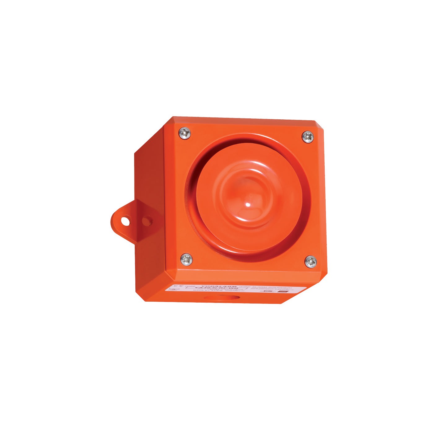 Moflash Signalling - Sirène électronique - YA30 - 24Vcc - 32 tonalités - 2 niveaux - 105dB - IP66