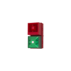 Moflash Signalling - Combiné sirène/flash - YL40 Rouge - 230Vca - 25 LED vert - 108dB - IP65