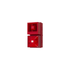 Moflash Signalling - Combiné sirène/flash - YL40 Rouge - 24Vcc - 12 LED rouge - 108dB - IP65