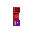 Moflash Signalling - Combiné sécurité intrinsèque YL4IS - 24Vcc 8 LED magenta 100dB IP65 ATEX