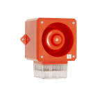 Moflash Signalling - Combiné sirène/flash - YL50 - 24Vcc - 25 LED transparent - 112dB - IP66