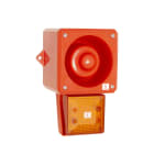 Moflash Signalling - Combiné sirène/flash - YL50 Hi-Vis - 24Vcc - 12 LED orange - 112dB - IP66