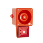 Moflash Signalling - Combiné sirène/flash - YL50(2) Hi-Vis - 24Vcc - 25 LED rouge - 112dB - IP66