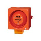 Moflash Signalling - Combiné sirène/flash - YL80 Super - 115Vca - 25 LED orange - 120dB - IP66