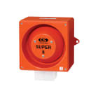 Moflash Signalling - Combiné sirène/flash - YL80 Super - 230Vca - Xénon 5J opale - 120dB - IP66